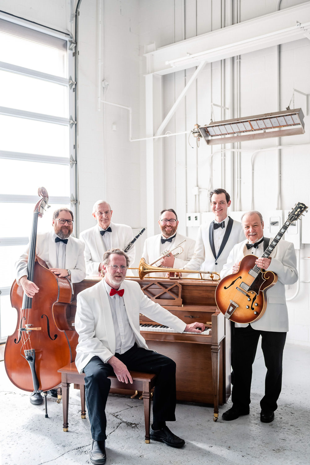 Edmonton Band Headshot Session Dixieland Jazz Society of Alberta